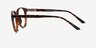 Bubbles Tortoise PlasticEyeglass Frames from EyeBuyDirect, Side View