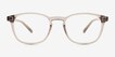 Blaire Clear Gray PlasticEyeglass Frames from EyeBuyDirect, Front View