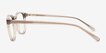 Blaire Clear Gray PlasticEyeglass Frames from EyeBuyDirect, Side View