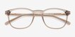 Blaire Clear Gray PlasticEyeglass Frames from EyeBuyDirect, Closed View