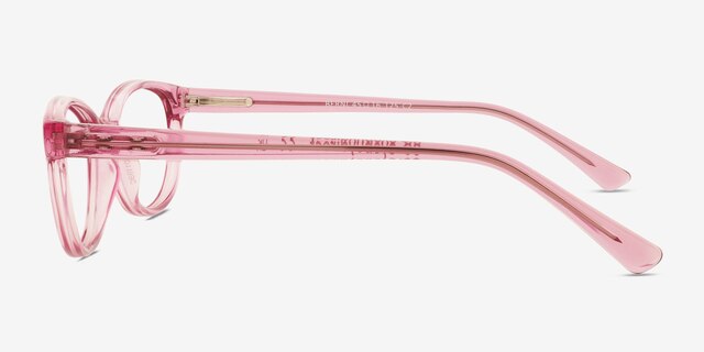 Berni Purple PlasticEyeglass Frames from EyeBuyDirect, Side View