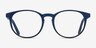 Bubbles Blue PlasticEyeglass Frames from EyeBuyDirect, Front View