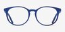 Bubbles Blue PlasticEyeglass Frames from EyeBuyDirect, Front View