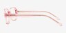 Cary Pink PlasticEyeglass Frames from EyeBuyDirect, Side View