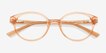 Eden Pink PlasticEyeglass Frames from EyeBuyDirect, Closed View