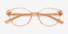 Eden Pink PlasticEyeglass Frames from EyeBuyDirect, Closed View