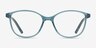 Dollop Vert PlastiqueMontures de lunettes de vue d'EyeBuyDirect, Vue de Face