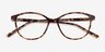 Dollop Tortoise PlasticEyeglass Frames from EyeBuyDirect, Closed View