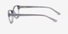 Alani Blue PlasticEyeglass Frames from EyeBuyDirect, Side View