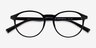 Halo Black PlasticEyeglass Frames from EyeBuyDirect, Closed View