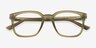 Finch Matte Gray PlastiqueMontures de lunettes de vue d'EyeBuyDirect, Vue Rapprochée