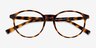 Halo Tortoise PlasticEyeglass Frames from EyeBuyDirect, Closed View