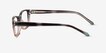 Haley Blue Pink PlasticEyeglass Frames from EyeBuyDirect, Side View