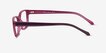 Haley Purple PlasticEyeglass Frames from EyeBuyDirect, Side View