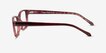 Haley Purple Tortoise PlasticEyeglass Frames from EyeBuyDirect, Side View