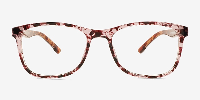 Hayden Floral PlasticEyeglass Frames from EyeBuyDirect, Front View