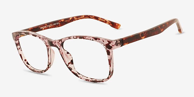 Hayden Floral PlasticEyeglass Frames from EyeBuyDirect, Angle View