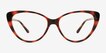Ida Tortoise PlasticEyeglass Frames from EyeBuyDirect, Front View