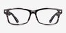 Hobbs Gray Horn PlasticEyeglass Frames from EyeBuyDirect, Front View