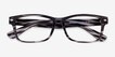 Hobbs Gray Horn PlasticEyeglass Frames from EyeBuyDirect, Closed View