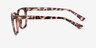 Helena Pink Tortoise PlasticEyeglass Frames from EyeBuyDirect, Side View