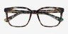 Helena Green Tortoise PlasticEyeglass Frames from EyeBuyDirect, Closed View