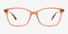 Henri Clear Pink PlastiqueMontures de lunettes de vue d'EyeBuyDirect, Vue de Face