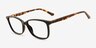 Henri Noir PlastiqueMontures de lunettes de vue d'EyeBuyDirect, Vue d'Angle