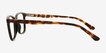 Henri Black PlasticEyeglass Frames from EyeBuyDirect, Side View