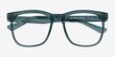 Rowen Clear Green PlasticEyeglass Frames from EyeBuyDirect, Closed View