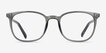 Ira Clear Green PlasticEyeglass Frames from EyeBuyDirect, Front View