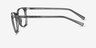 Ira Clear Green PlastiqueMontures de lunettes de vue d'EyeBuyDirect, Vue de Côté