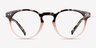 Jack Tortoise Pink PlasticEyeglass Frames from EyeBuyDirect, Front View