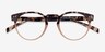 Jack Tortoise Pink PlasticEyeglass Frames from EyeBuyDirect, Closed View