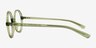 Magic Clear Green PlastiqueMontures de lunettes de vue d'EyeBuyDirect, Vue de Côté