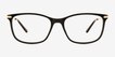 Marty Black MetalEyeglass Frames from EyeBuyDirect, Front View