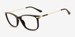 Marty Black MetalEyeglass Frames from EyeBuyDirect, Angle View