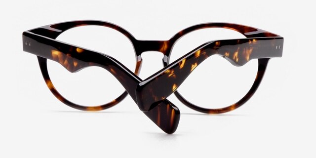 ROCK! Glarus Écailles AcétateMontures de lunettes de vue d'EyeBuyDirect, Vue Rapprochée