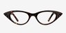 Rock! Deborah Tortoise AcetateEyeglass Frames from EyeBuyDirect, Front View