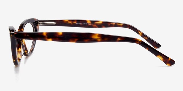 Rock! Deborah Tortoise AcetateEyeglass Frames from EyeBuyDirect, Side View