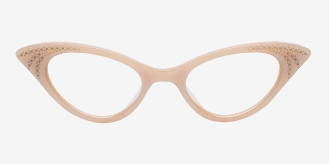 Rock! Deborah Pearl AcetateEyeglass Frames from EyeBuyDirect, Front View