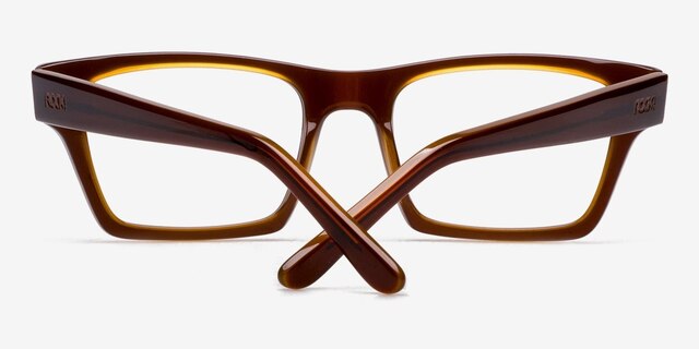ROCK! Mike Brun AcétateMontures de lunettes de vue d'EyeBuyDirect, Vue Rapprochée