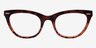 Ellie Purple & Tortoise AcetateEyeglass Frames from EyeBuyDirect, Front View