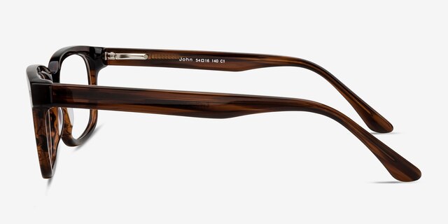 John Brown AcetateEyeglass Frames from EyeBuyDirect, Side View