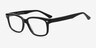 John Black AcetateEyeglass Frames from EyeBuyDirect, Angle View