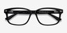 John Black AcetateEyeglass Frames from EyeBuyDirect, Closed View
