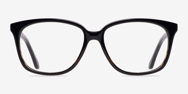 Dno Black & Tortoise AcetateEyeglass Frames from EyeBuyDirect, Front View