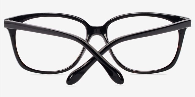 Dno Black & Tortoise AcetateEyeglass Frames from EyeBuyDirect, Closed View