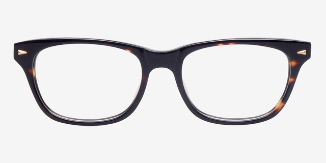 Retro09 Tortoise AcetateEyeglass Frames from EyeBuyDirect, Front View