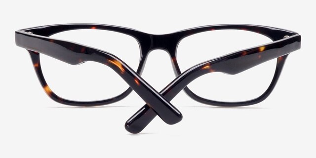 Retro09 Tortoise AcetateEyeglass Frames from EyeBuyDirect, Closed View